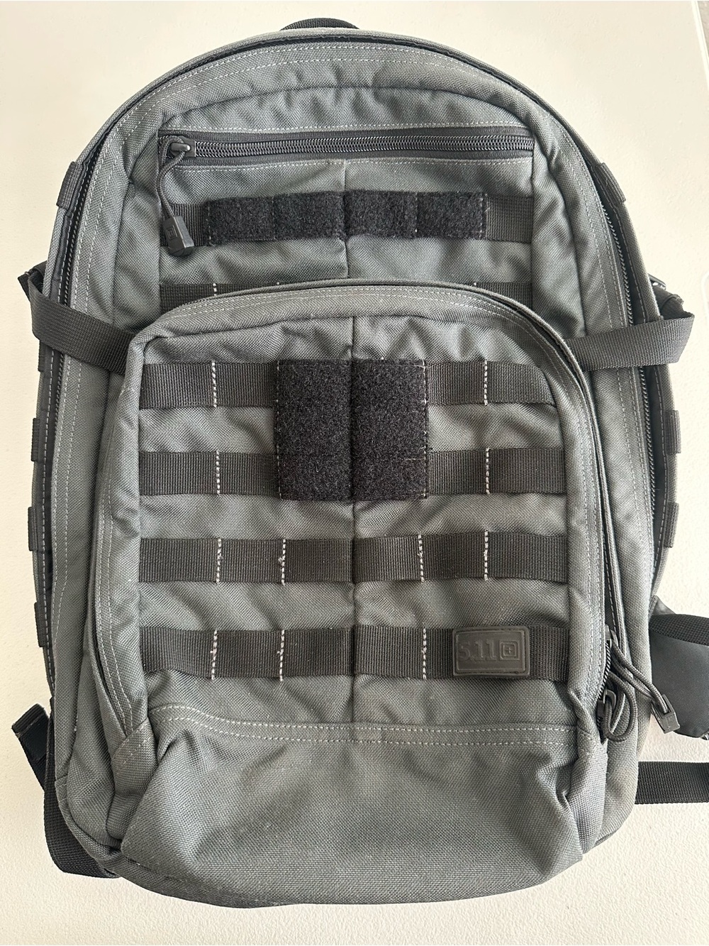 5.11 Tactical Gray MOLLE Backpack in Slate Gray
